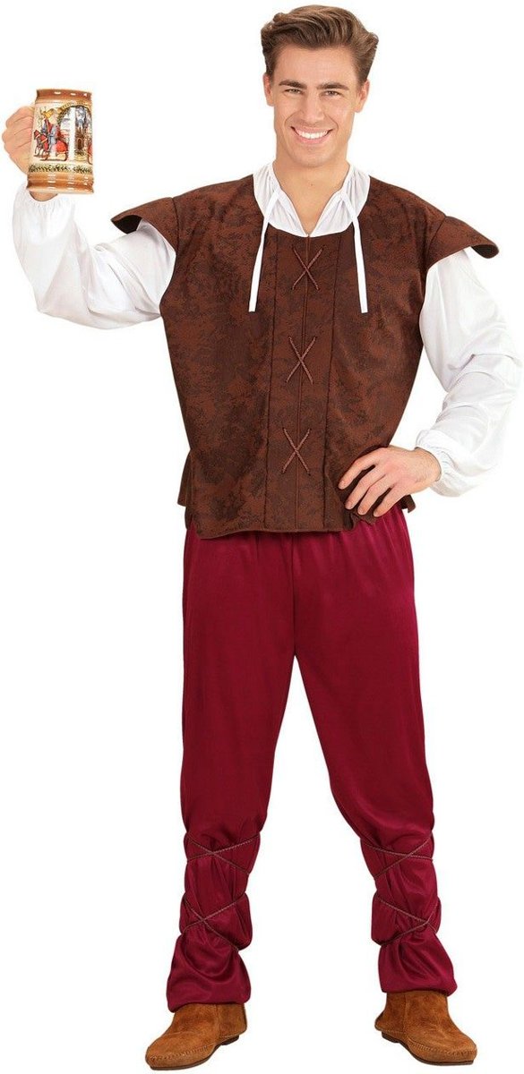 Boeren Tirol & Oktoberfest Kostuum | Taveerne Opzichter Benno | Man | XL | Carnaval kostuum | Verkleedkleding